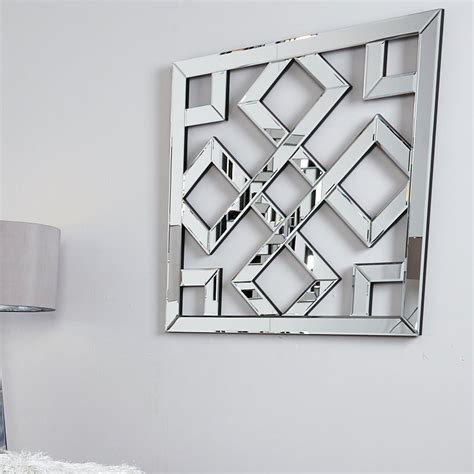 Geometric Mirror Wall Art