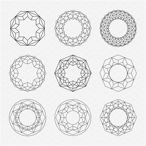 Geometric Patterns Circle
