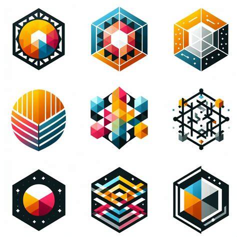 Geometric Shapes Logo Design Trends