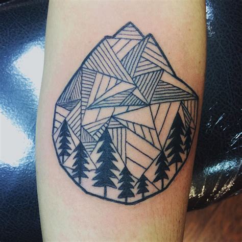 Geometric Shapes Tattoo