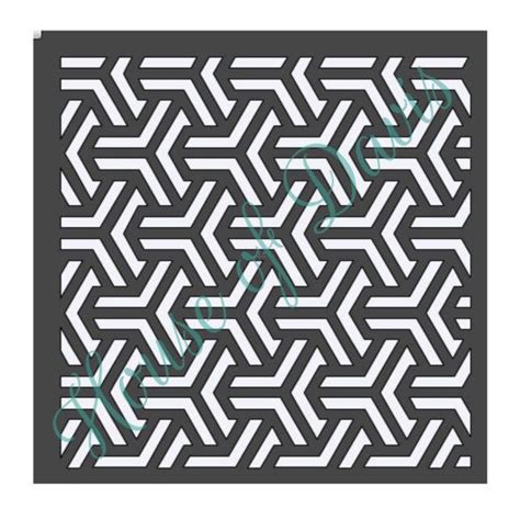 Geometric Stencil Patterns