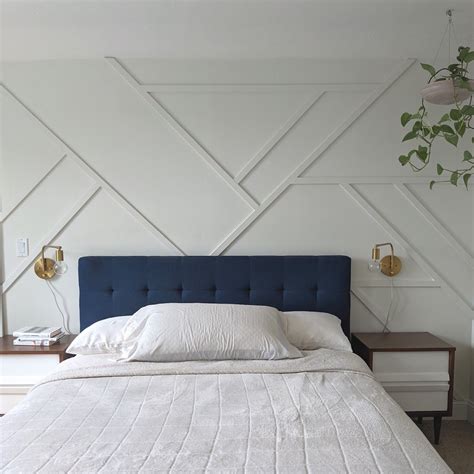 Geometric Accent Wall