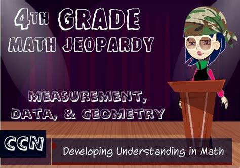 Geometry - 4th Grade Common Core Jeopardy Template