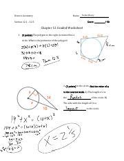 Mr. Suominen's Math Homepage Geometry Practice Final Answers