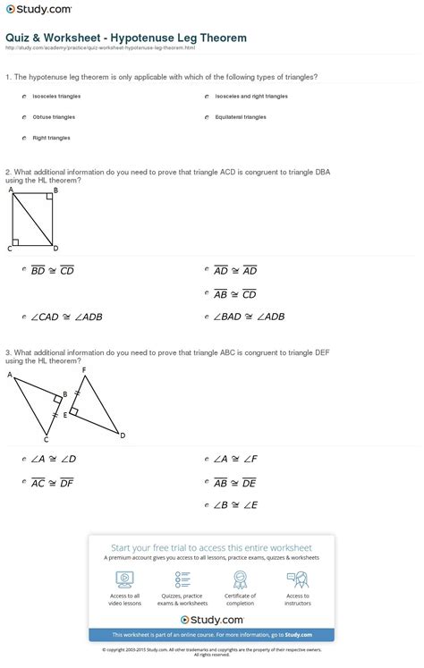 Geometry Worksheet Congruent Triangles Answers Proving — db-excel.com