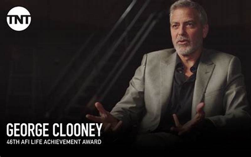 George Clooney Singing
