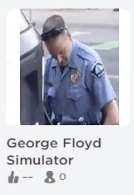 George Floyd in Roblox! : r/GoCommitDie
