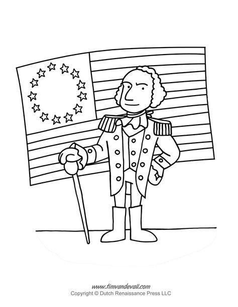 George Washington Coloring Pages