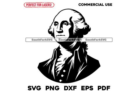 Download George Washington Vector DXF Files