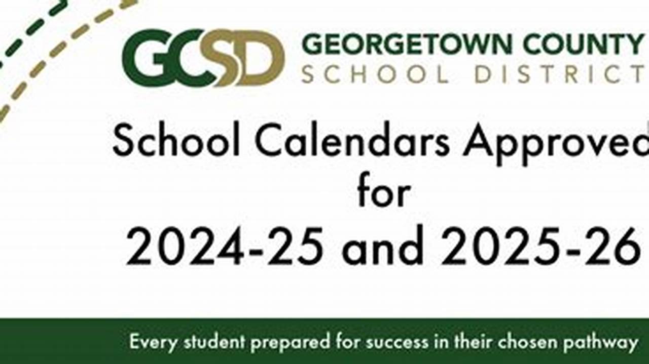 Georgetown Calendar Spring 2025
