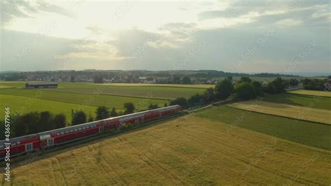 German Countryside Train View