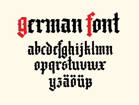 Discover the Best German Font Style Free for Your Next Design Project!