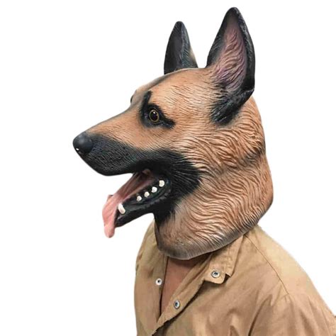 German Shepherd Dog Mask