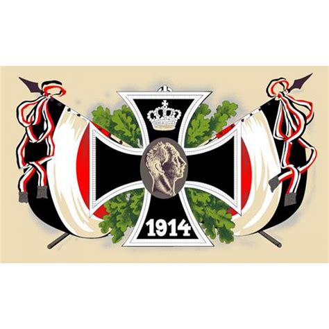 German flag with Iron Cross Code