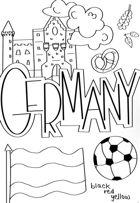 Germany Coloring Pages