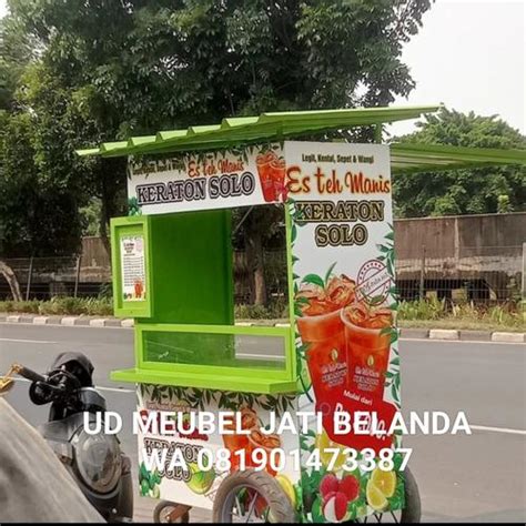 Gerobak Modern Franchise Minuman Teh