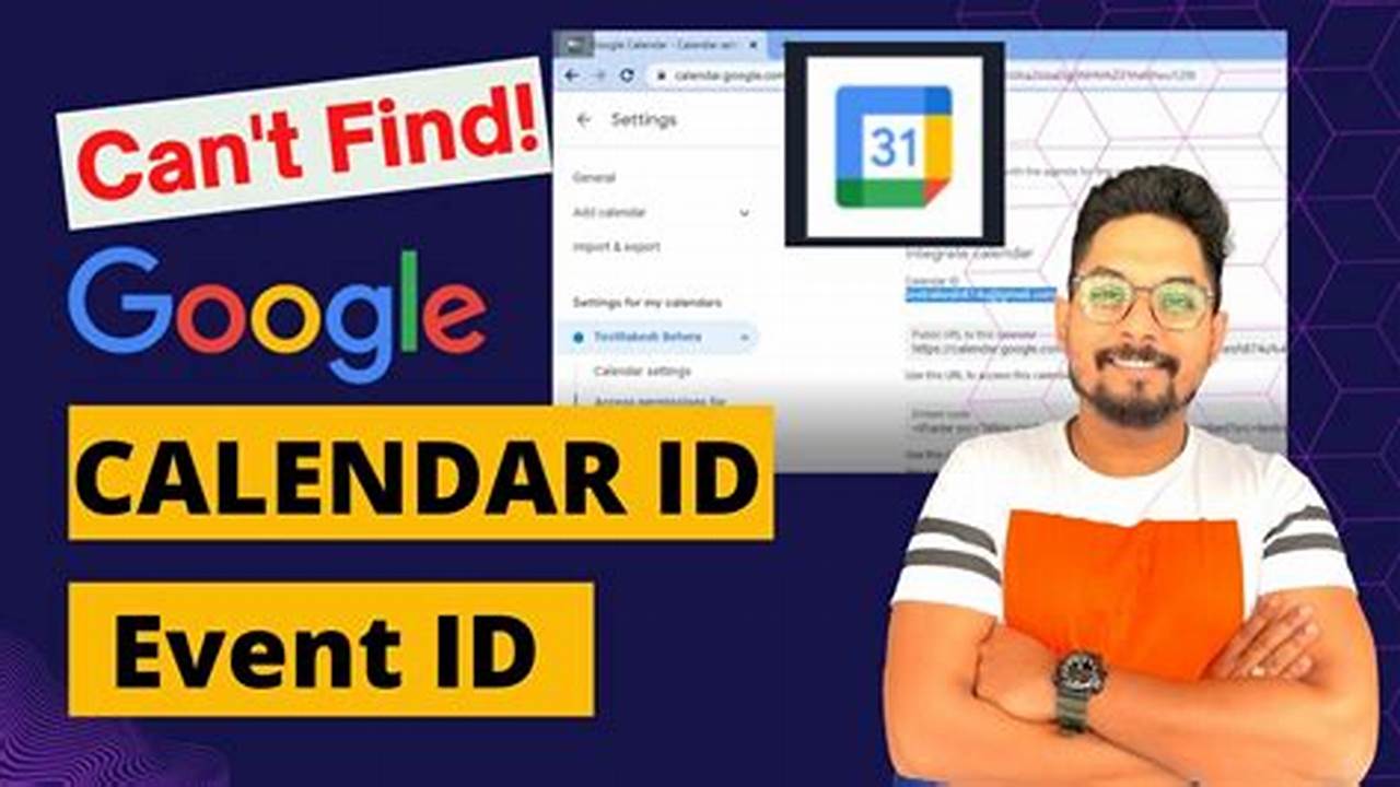 Get Event Id Google Calendar