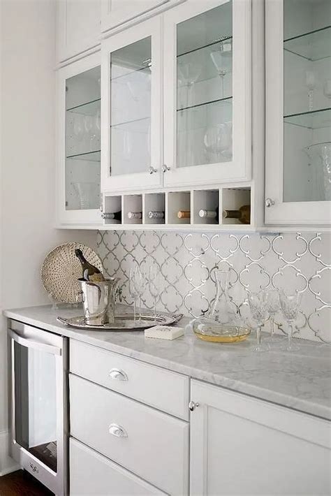 Kitchen Backsplash Ideas White modern kitchen, White