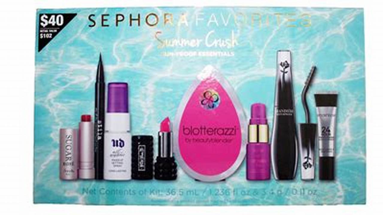 Get Ready For The Sun With Sephora&#039;s Summer Sale On Skincare Essentials And Vibrant Palettes., 2024