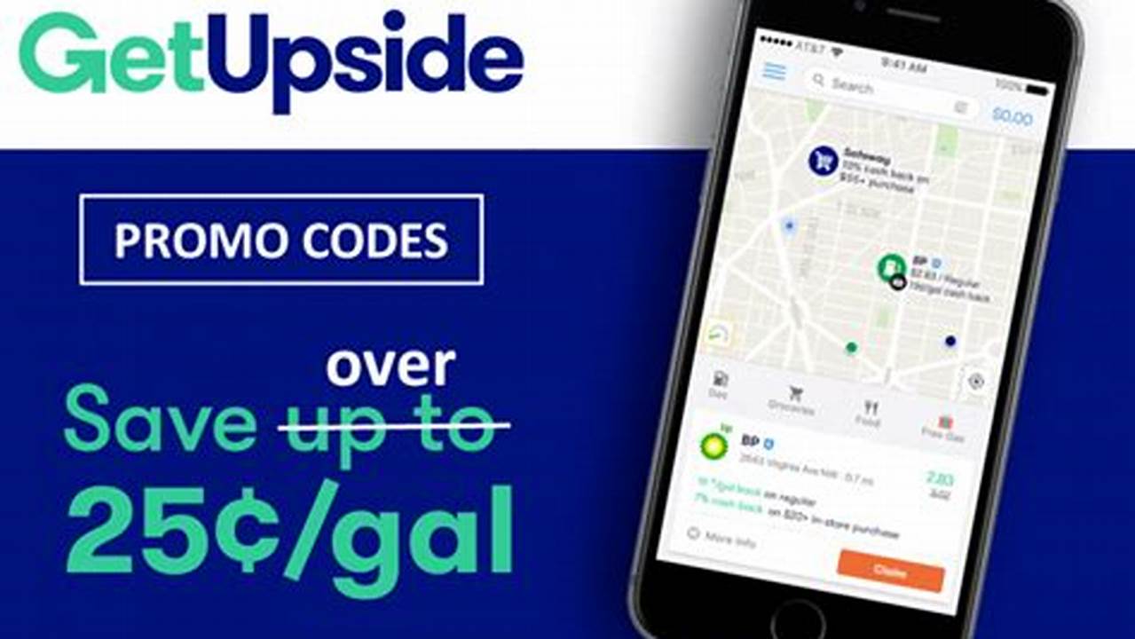 Get Upside Promo Codes 2024