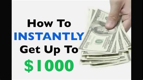 Get 1000 Payday Loan