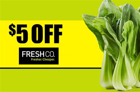 Get $5 Off Freshco Orders Over $35