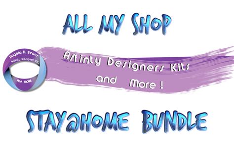Download Get All My Shop Stay@Home Bundle! PSD Cut Files
