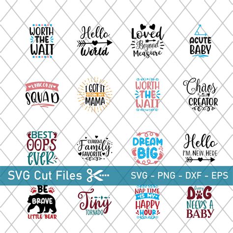 Download Get Baby Svg Bundle PNG Printable