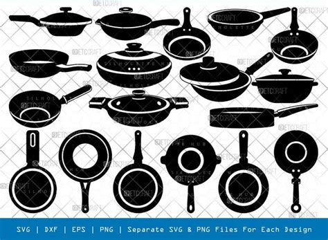 Download Get Cookware Pattern Bundle PNG Cricut SVG Free PSD Mockups