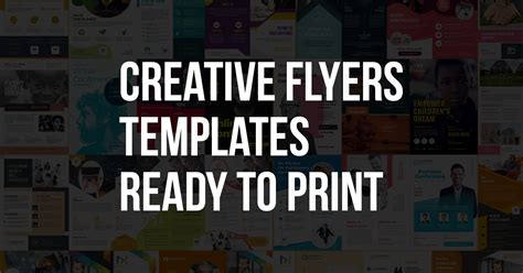 Download Get Creative Flyers Templates Bundle Background Commercial Use