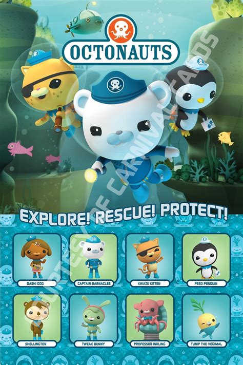 Get Creative with Your Favorite Octonauts Characters!
