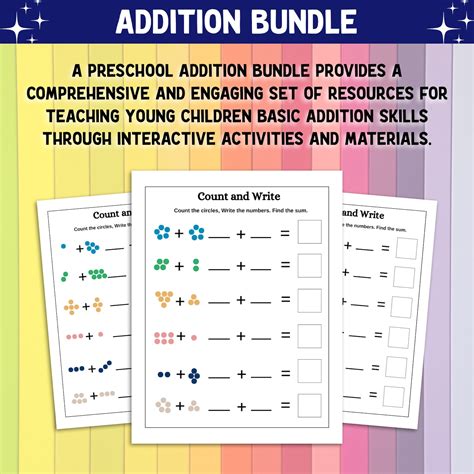 Download Get Math For Kids - Addition Bundle Background Commercial Use For Crafts