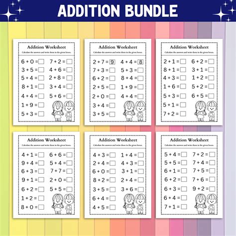 Download Get Math For Kids - Addition Bundle Background Printable
