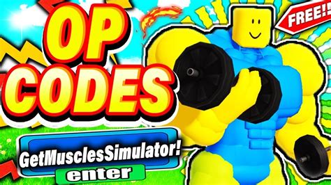 Get Muscles Simulator Codes - Roblox