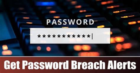 Get Password Breach Alerts on Microsoft Edge