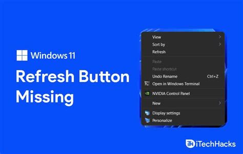 Get Refresh Button Back in Windows 11