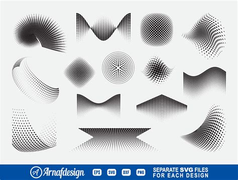 Download Get The Halftone Patterns Bundle Images Cricut SVG Free PSD Mockups