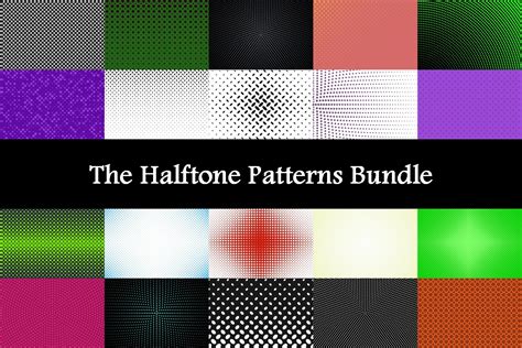 Download Get The Halftone Patterns Bundle Images Files
