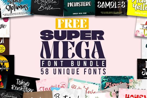 Download Get The Mega Script Font Bundle Pics Commercial Use