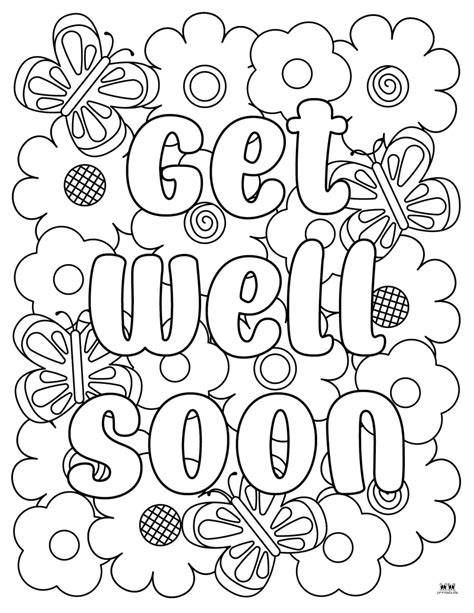 Get Well Soon Color Pages