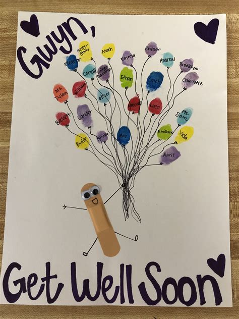Download Get Well Soon Files For Crafts