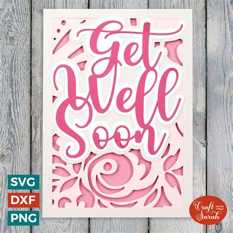 Download Get Well Soon for Cricut Machine