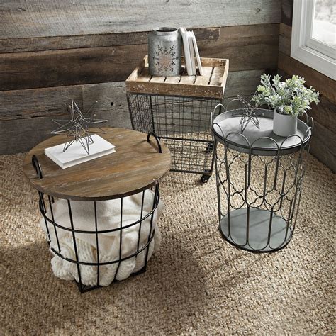 Get Wire Storage End Tables