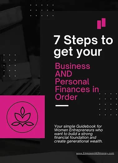 Get Your Finances in Order