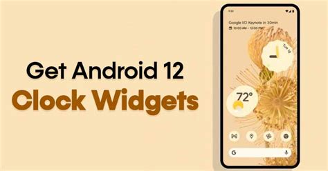 Get a load of these new Google Clock widgets in Android 12