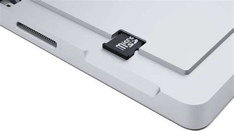 Get more space with a microSD card