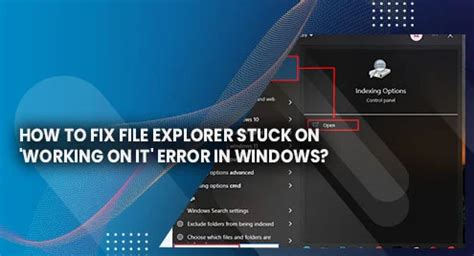 Get the File Explorer Working Again