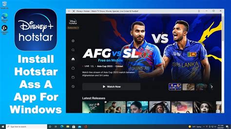 Getting Hotstar TV App for PC on Windows PC: