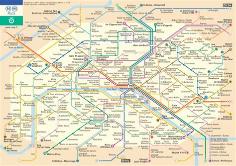 Paris public transportation system