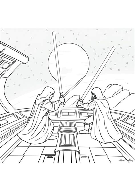 Getting Creative with Your Star Wars Colouring Pages